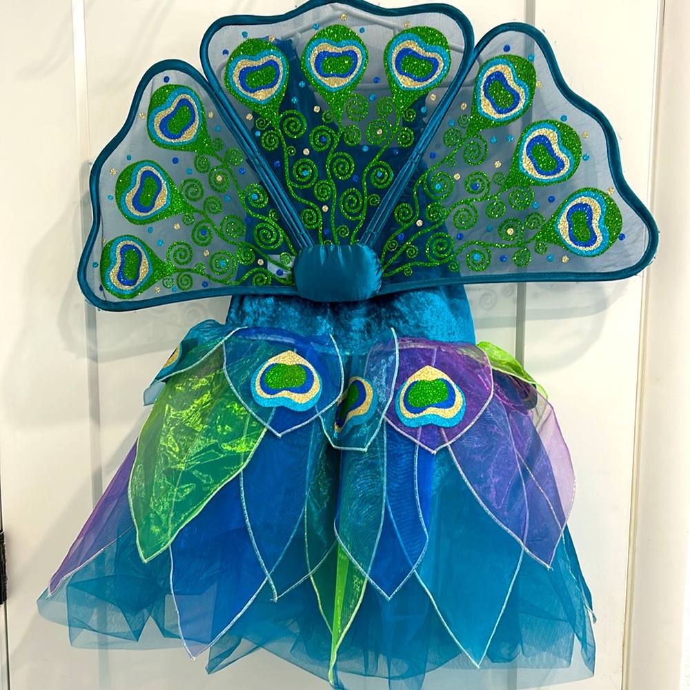Gymboree “Pretty Lil' Peacock Costume” |Size  Large 10/12